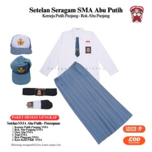 seragam sekolah sd kualitas premium tebal, adem, & nyaman seharian